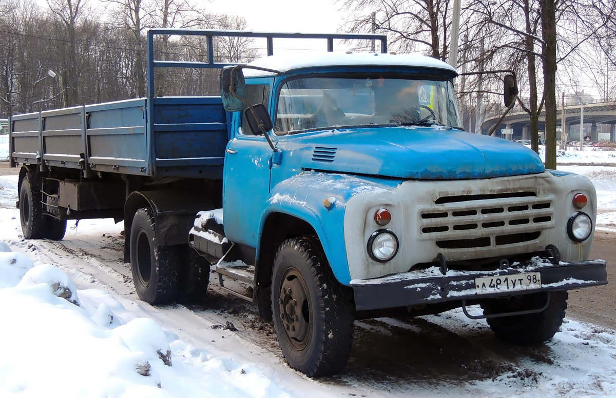 Санкт-Петербург, № А 481 УТ 98 — ЗИЛ-130 (общая модель)