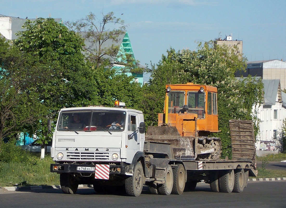 Белгородская область, № А 748 ХО 31 — КамАЗ-5410