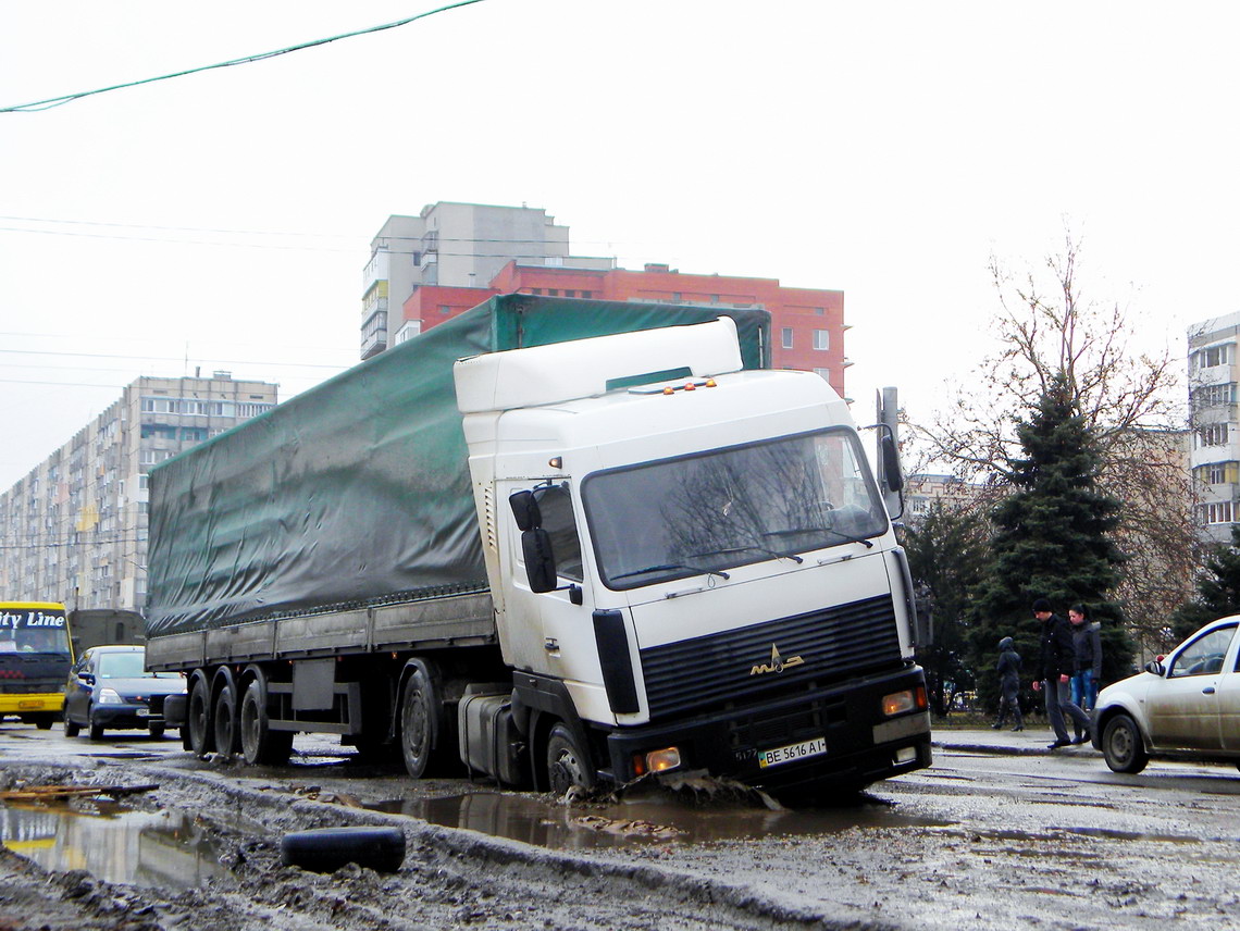 Николаевская область, № ВЕ 5616 АІ — МАЗ-5440 (общая модель)