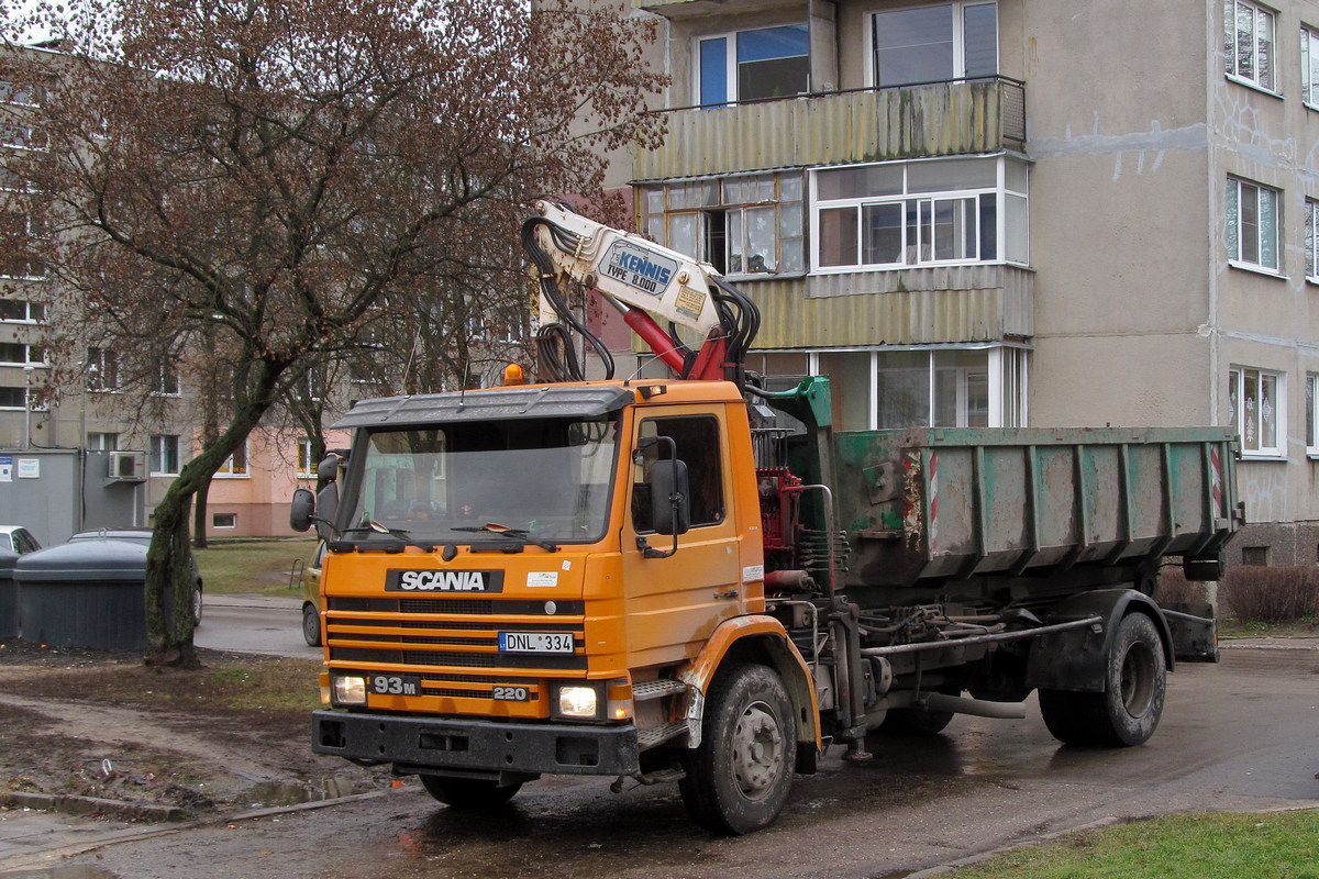 Литва, № DNL 334 — Scania (II) P93M