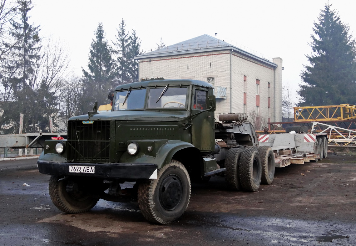 Львовская область, № 7693 ЛВЛ — КрАЗ-258Б1