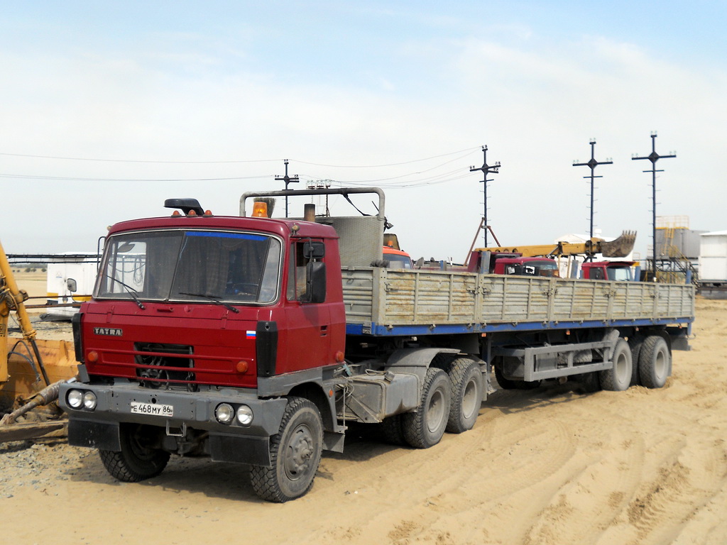 Ханты-Мансийский автоном.округ, № Е 468 МУ 86 — Tatra 815 S1