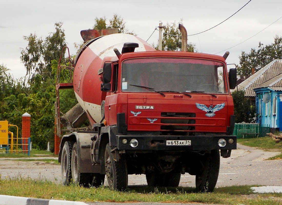 Белгородская область, № Н 613 АК 31 — Tatra 815 V