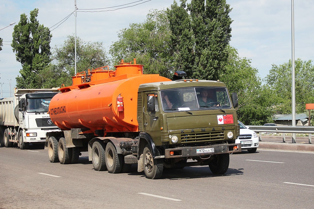 Туркестанская область, № 972 HUA 13 — КамАЗ-54112