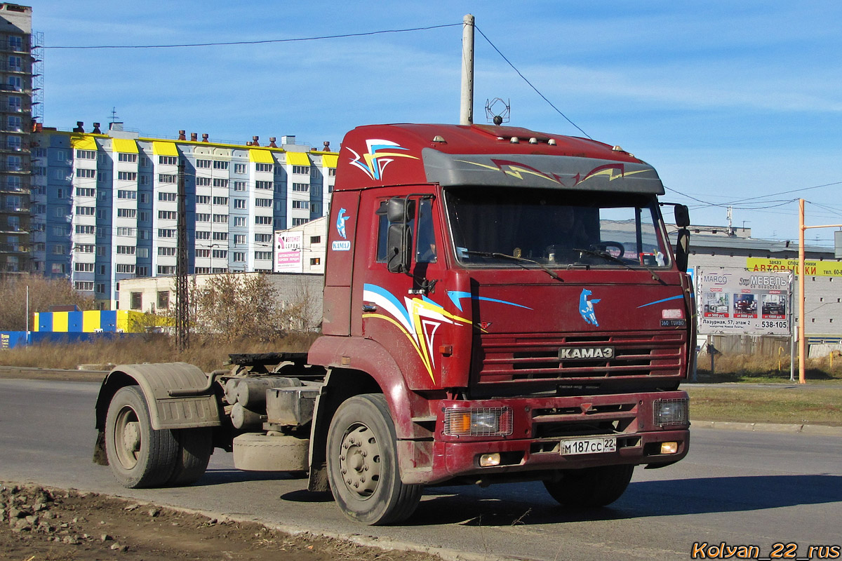 Алтайский край, № М 187 СС 22 — КамАЗ-5460 [546000]