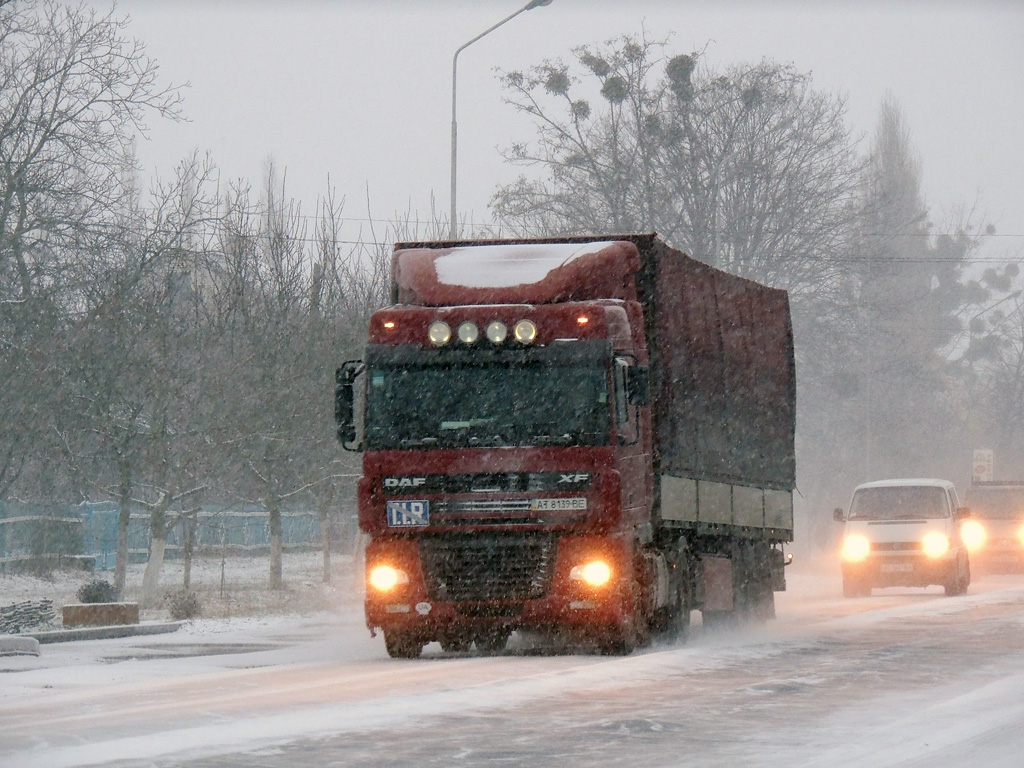 Ивано-Франковская область, № АТ 8139 ВЕ — DAF XF95 FT