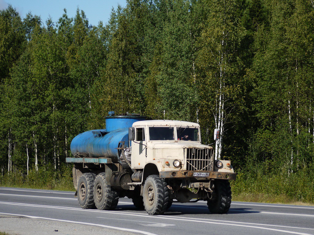 Ханты-Мансийский автоном.округ, № Р 069 УН 86 — КрАЗ-255Б1