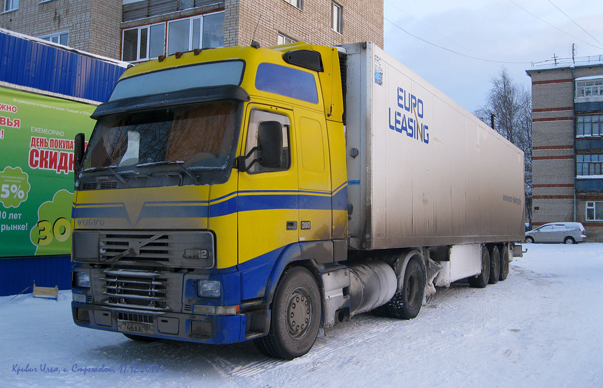 Ханты-Мансийский автоном.округ, № К 746 АА 186 — Volvo ('1993) FH12.380