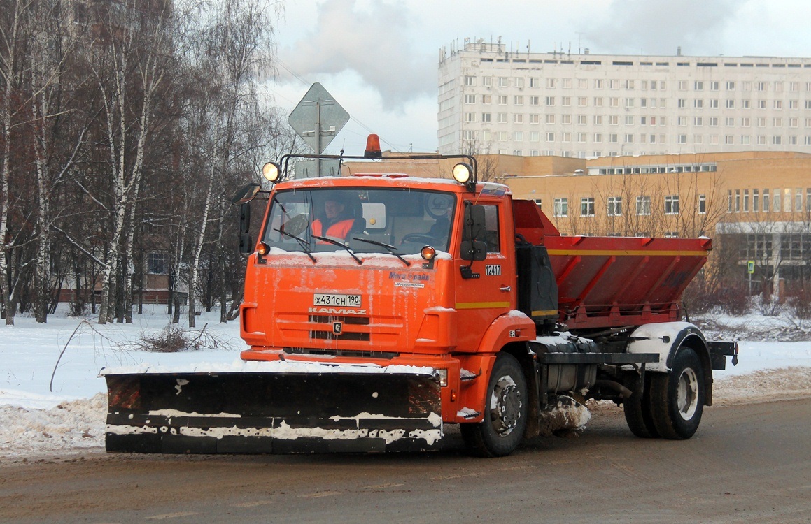 Москва, № 12417 — КамАЗ-43253-H3