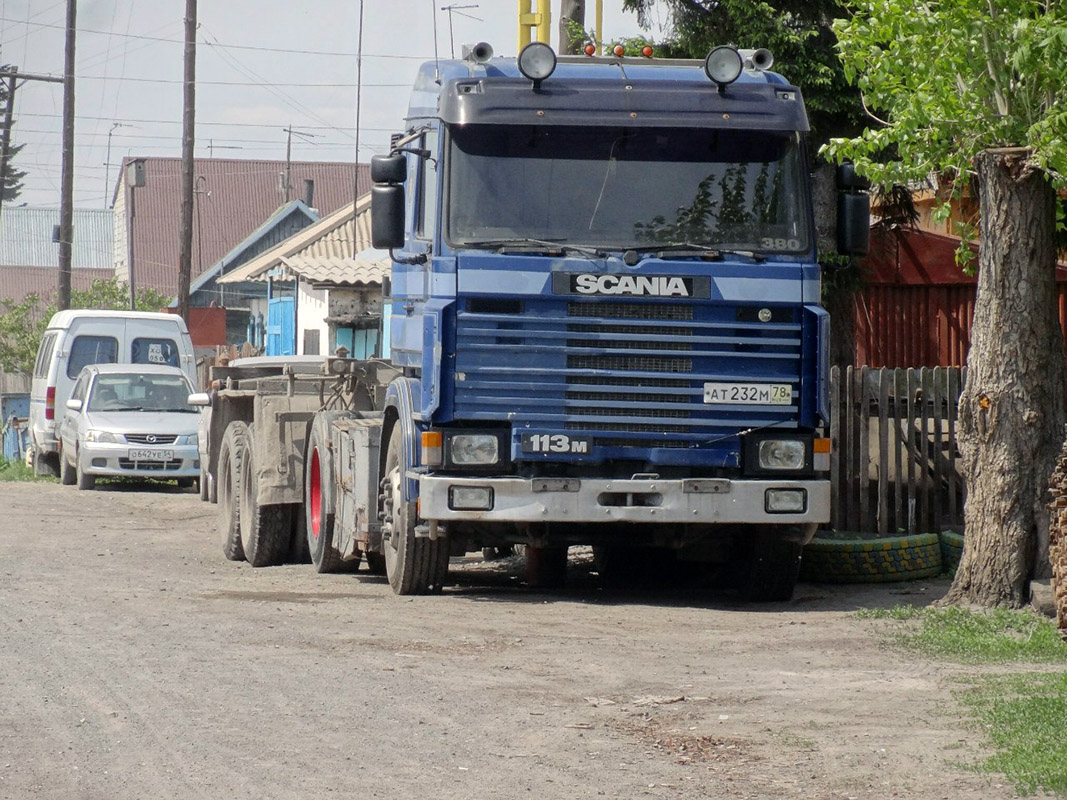 Новосибирская область, № АТ 232 М 78 — Scania (II) R113M
