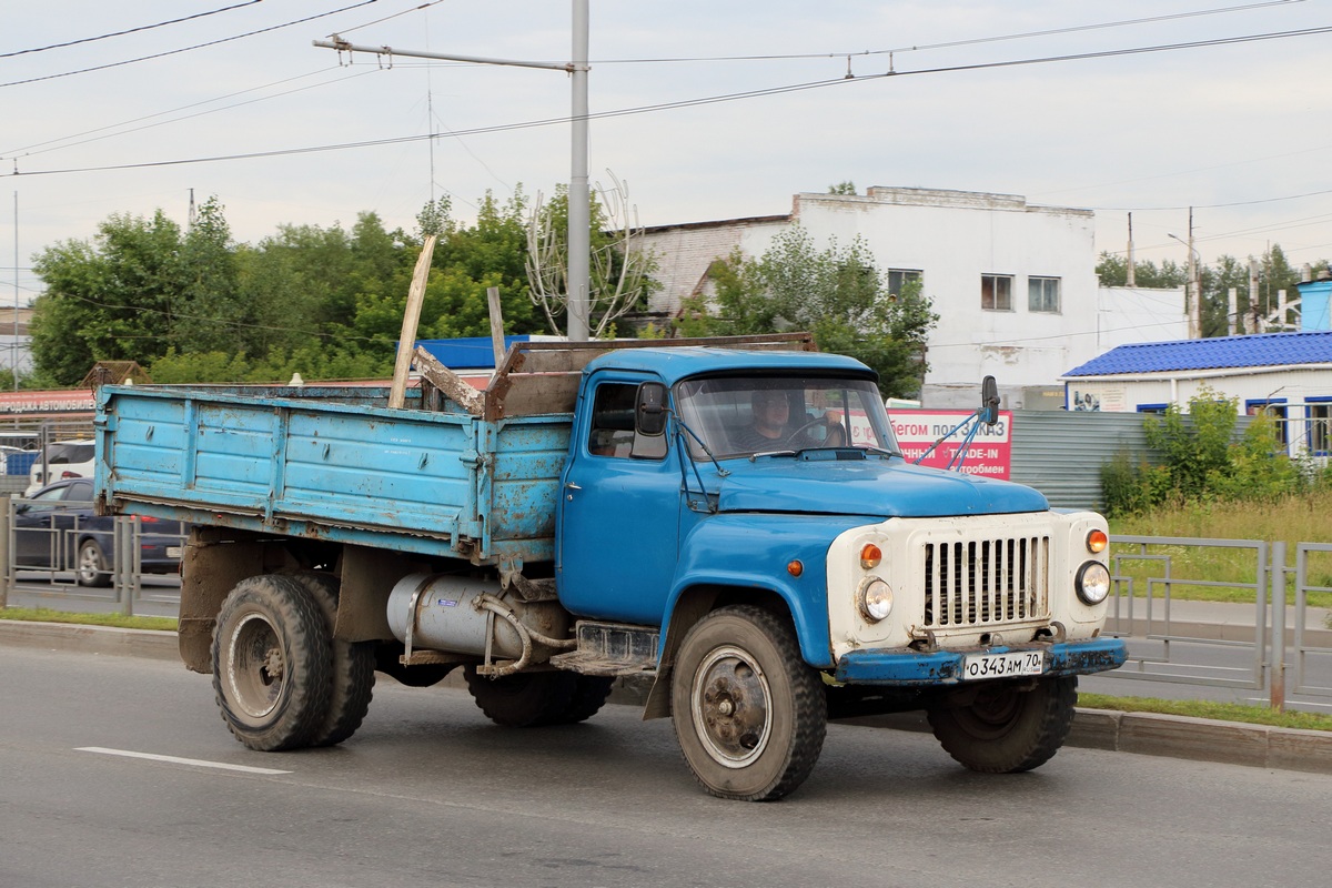 Томская область, № О 343 АМ 70 — ГАЗ-53-14, ГАЗ-53-14-01