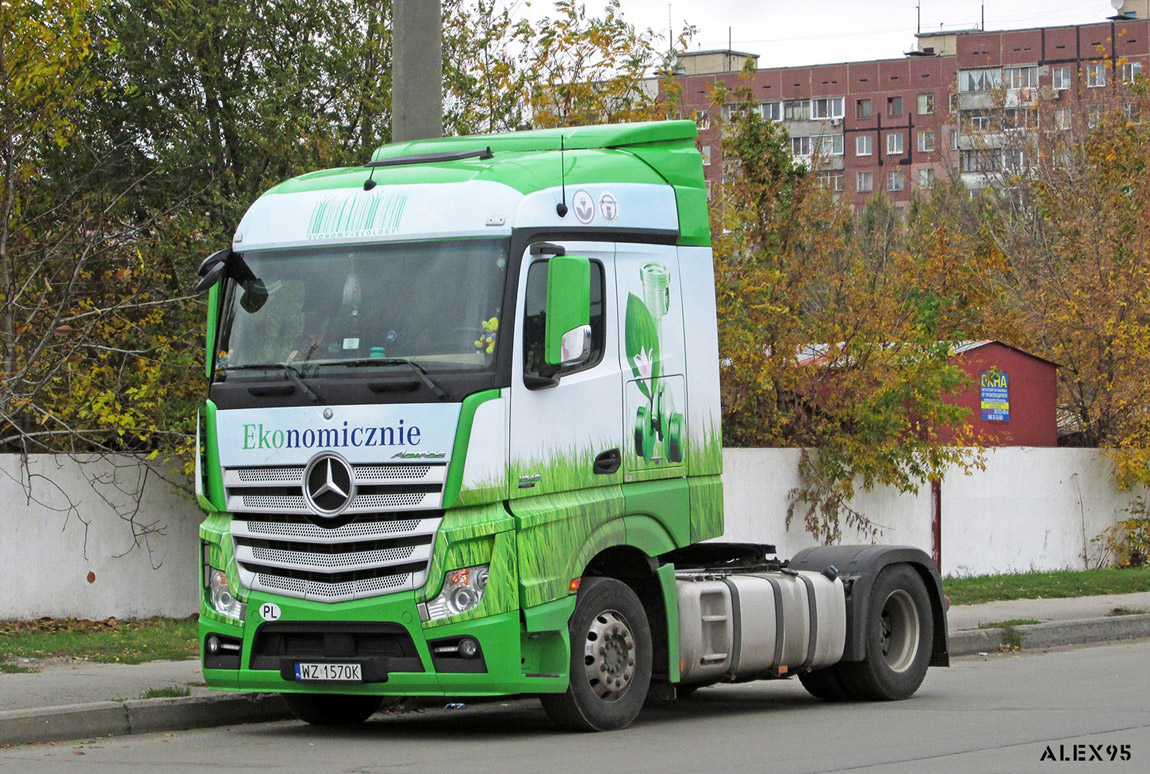 Польша, № WZ 1570K — Mercedes-Benz Actros ('2011) 1845