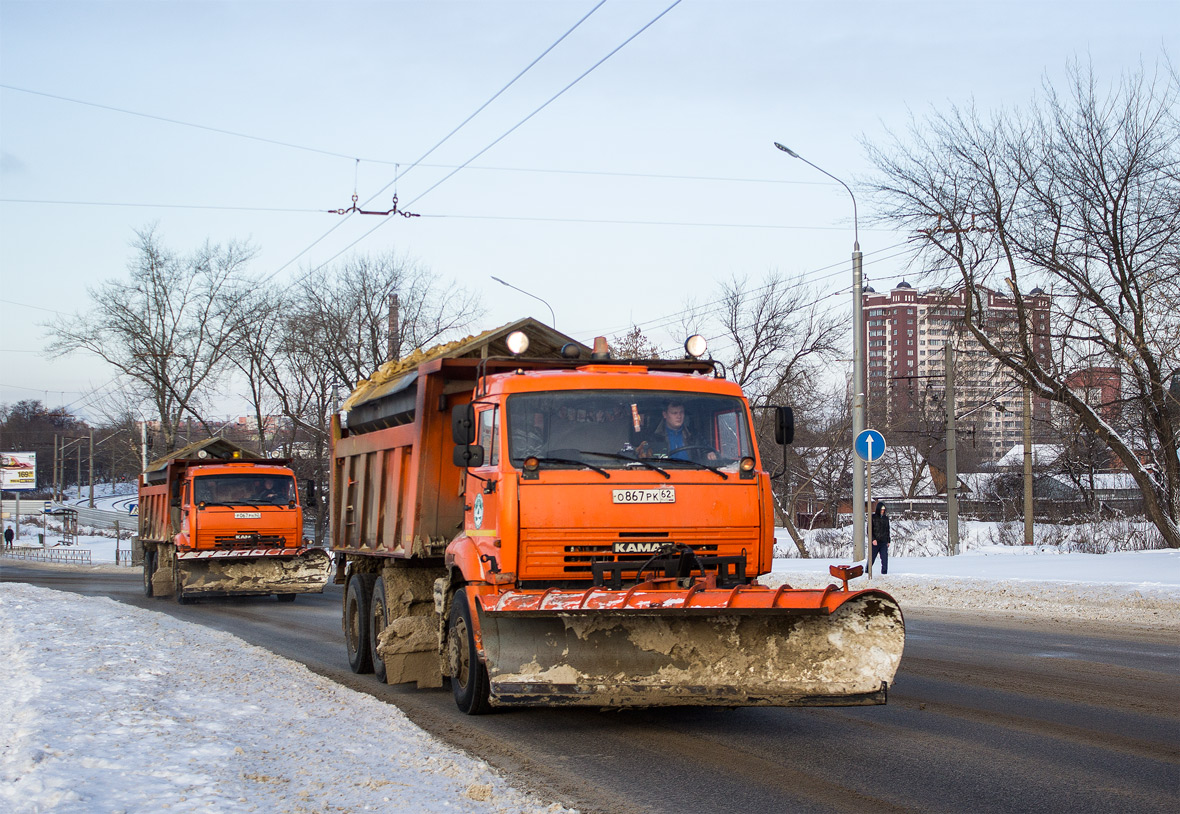 Рязанская область, № О 867 РК 62 — КамАЗ-6520 [652000]