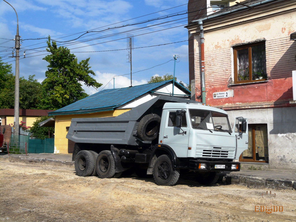 Тернопольская область, № ВО 9157 АА — КамАЗ-55111 (общая модель)