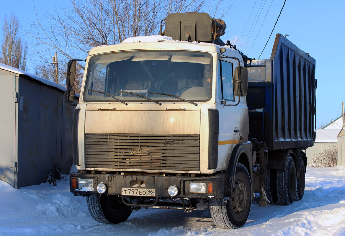 Свердловская область, № Т 797 ЕО 96 — МАЗ-6303A5