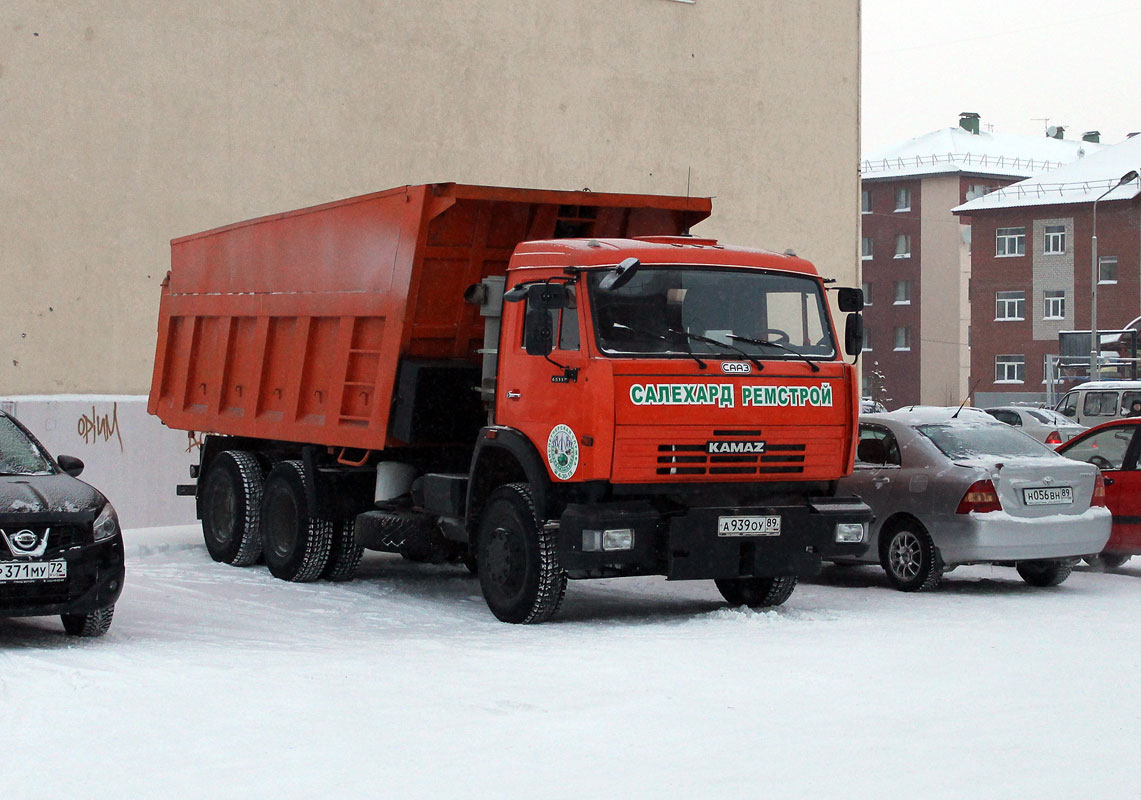 Ямало-Ненецкий автоном.округ, № А 939 ОУ 89 — КамАЗ-65115 (общая модель)