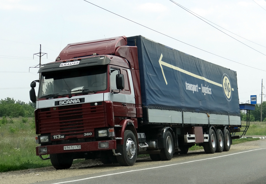 Краснодарский край, № В 941 ЕТ 93 — Scania (II) R113M