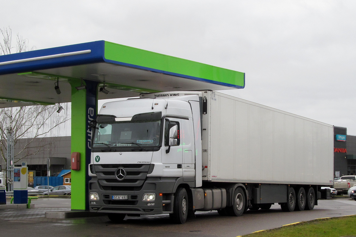 Литва, № GCA 492 — Mercedes-Benz Actros ('2009) 1844