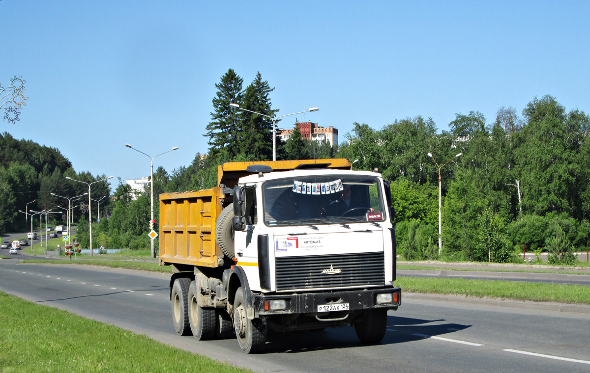 Красноярский край, № Р 122 АХ 124 — МАЗ-5516A5