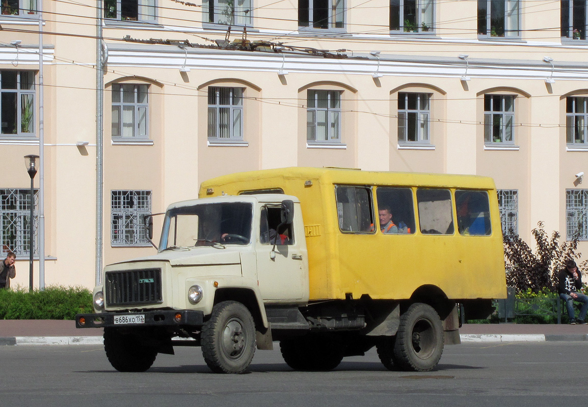 Нижегородская область, № В 686 ХО 152 — ГАЗ-3307