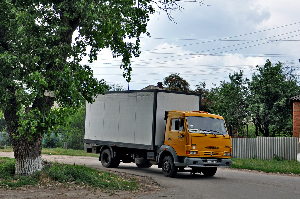 Харьковская область, № АХ 2119 ВА — КамАЗ-4308 (общая модель)