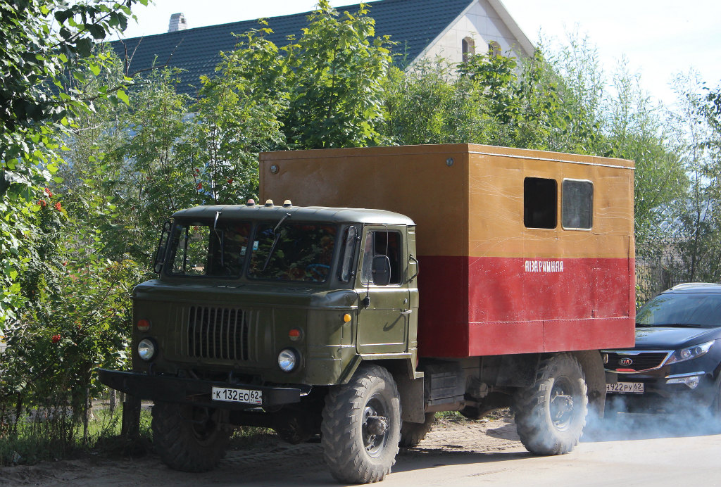 Рязанская область, № К 132 ЕО 62 — ГАЗ-66-11