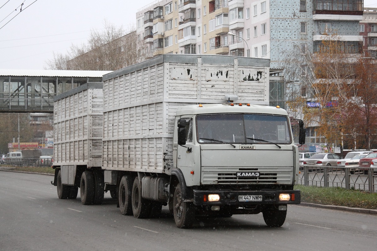 Жамбылская область, № H 447 NWM — КамАЗ-53212