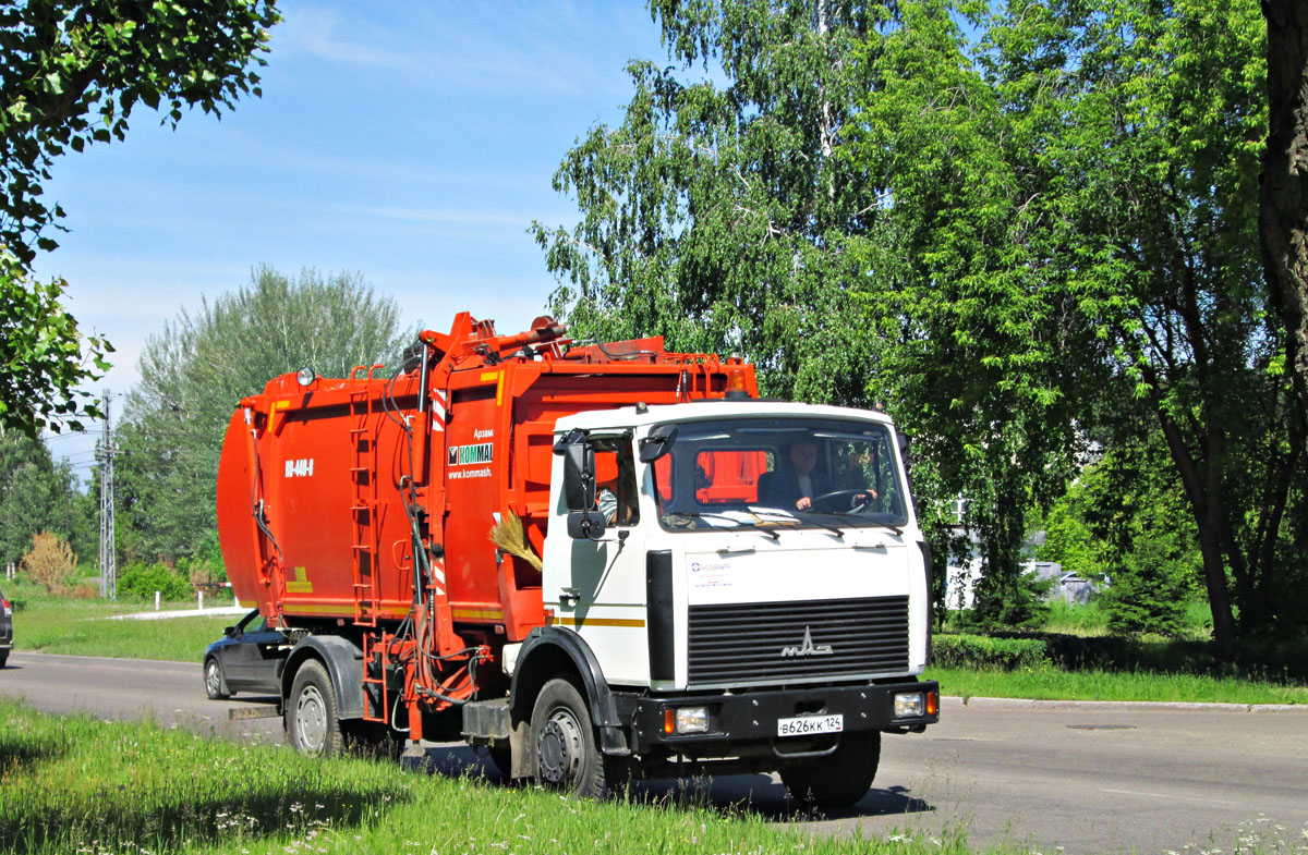 Красноярский край, № В 626 КК 124 — МАЗ-5337A2