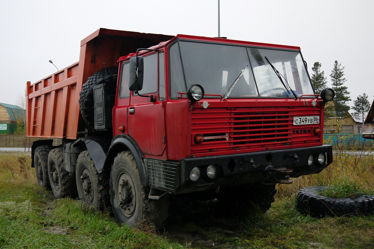 Ханты-Мансийский автоном.округ, № С 349 УВ 86 — Tatra 813