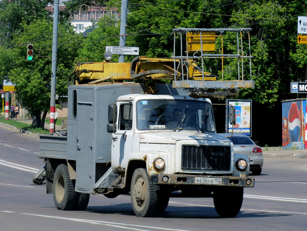 Нижегородская область, № А 636 УВ 152 — ГАЗ-3307