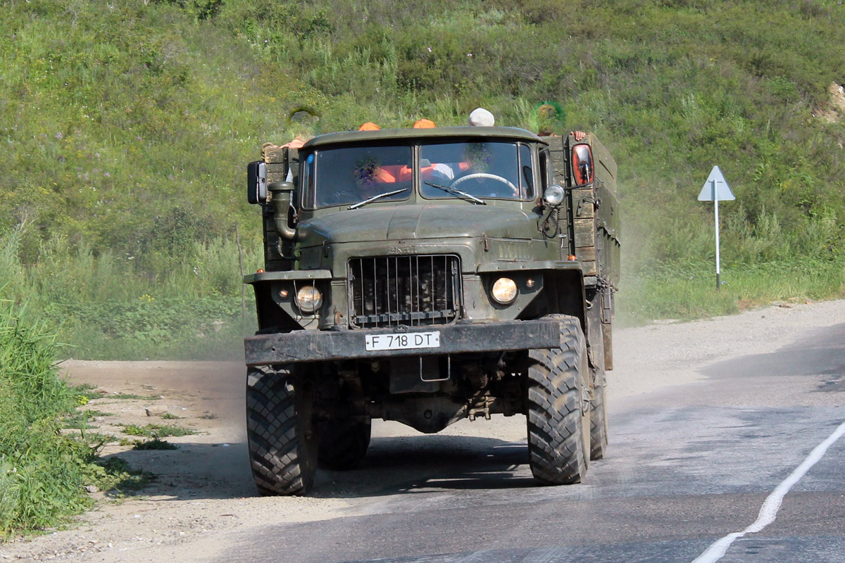 Восточно-Казахстанская область, № F 718 DT — Урал-375Д