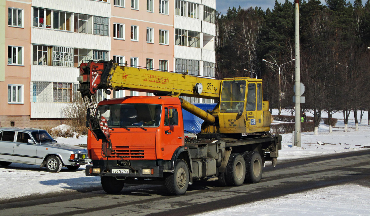 Красноярский край, № У 807 ЕС 124 — БАЗ-8029