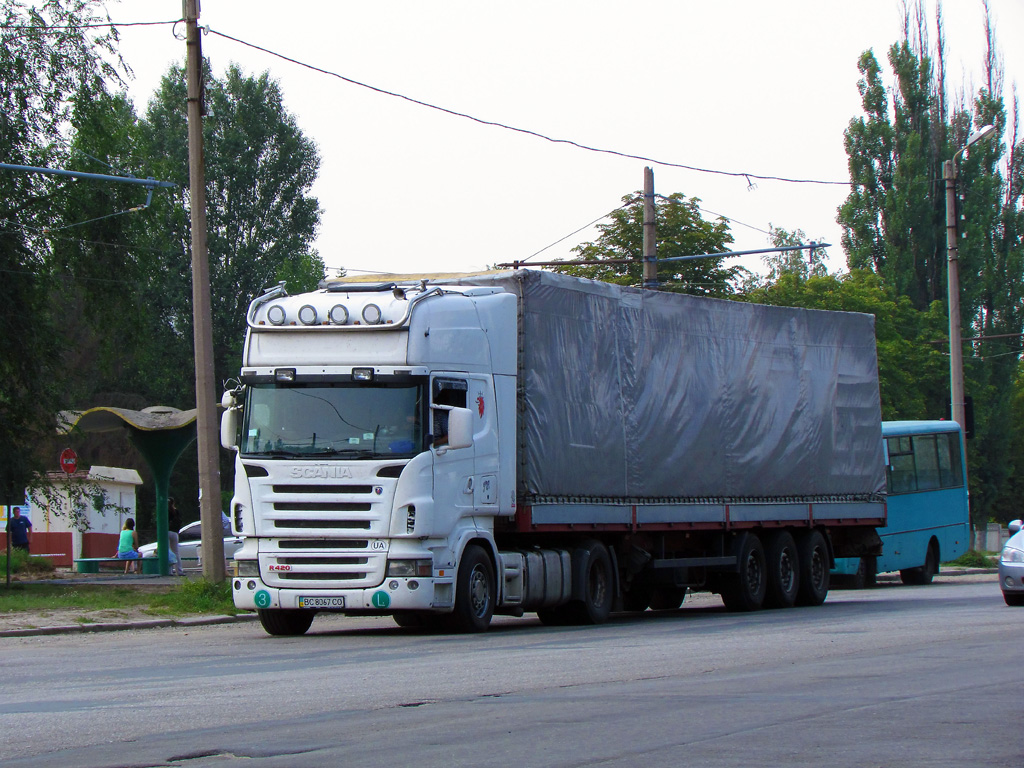 Львовская область, № ВС 8067 СО — Scania ('2004) R420