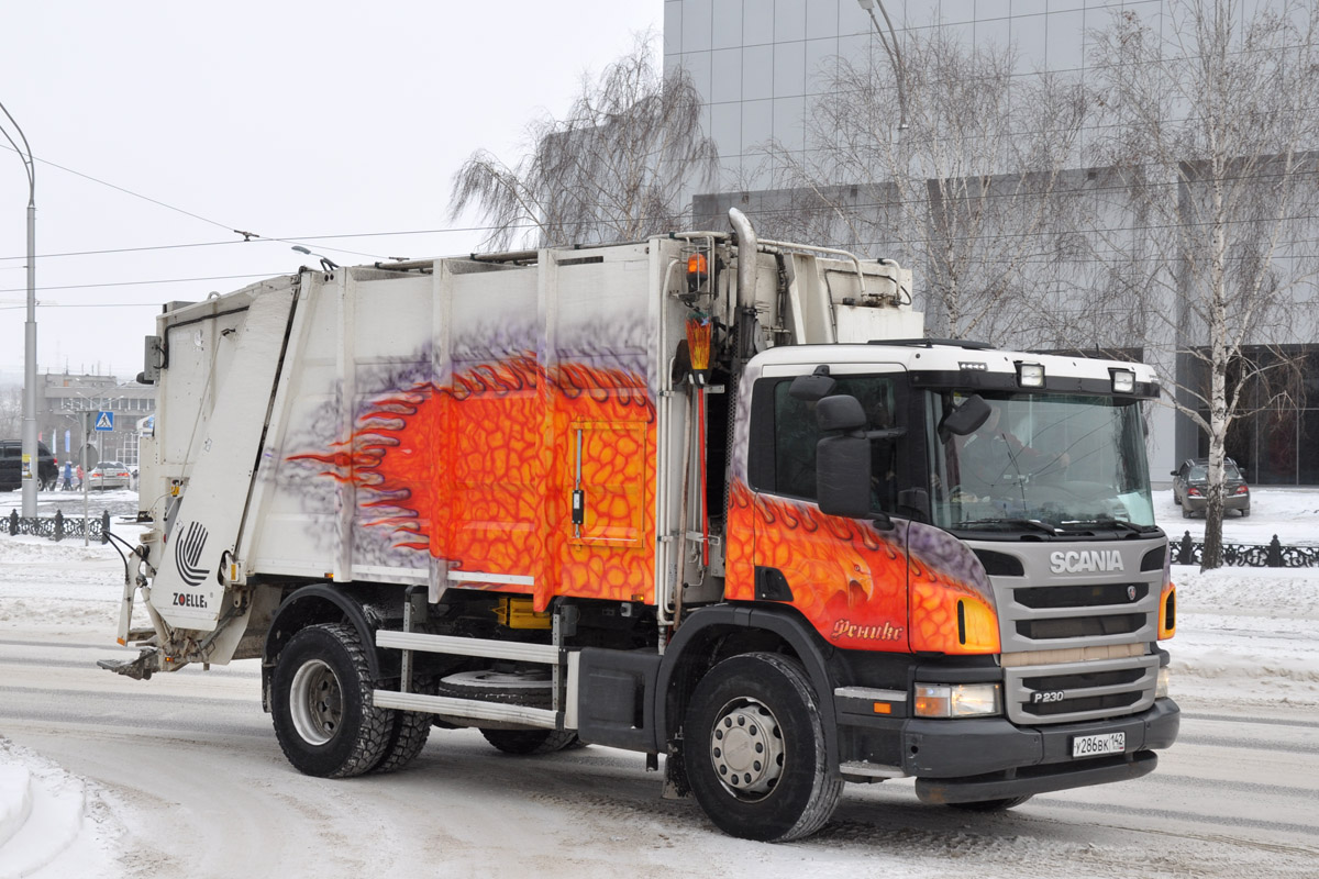 Кемеровская область, № У 286 ВК 142 — Scania ('2011) P230