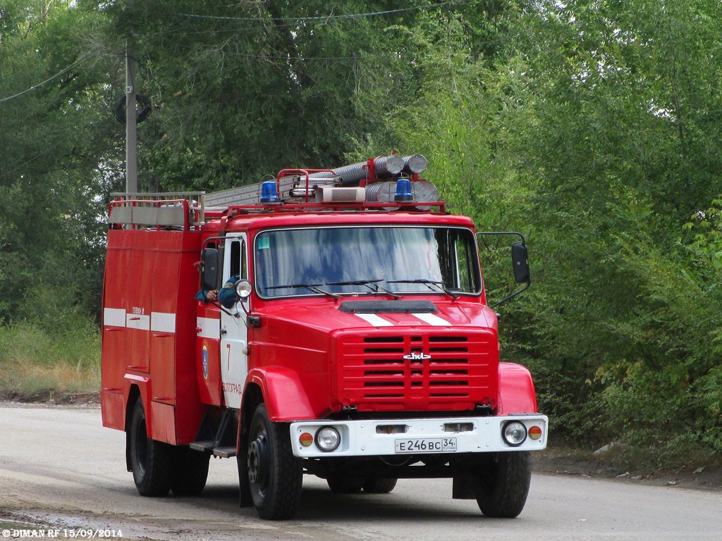 Волгоградская область, № Е 246 ВС 34 — ЗИЛ-433104