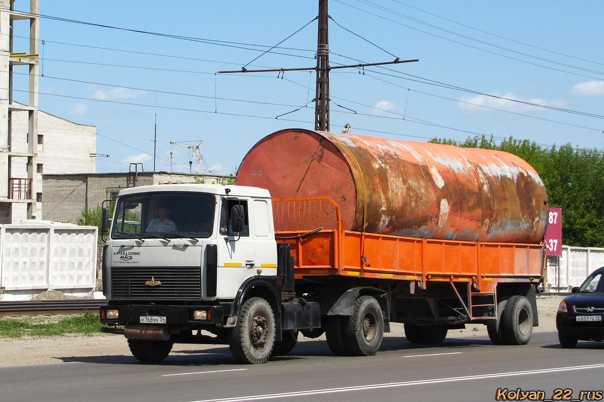 Новосибирская область, № К 768 ЕЕ 54 — МАЗ-5432 (общая модель)