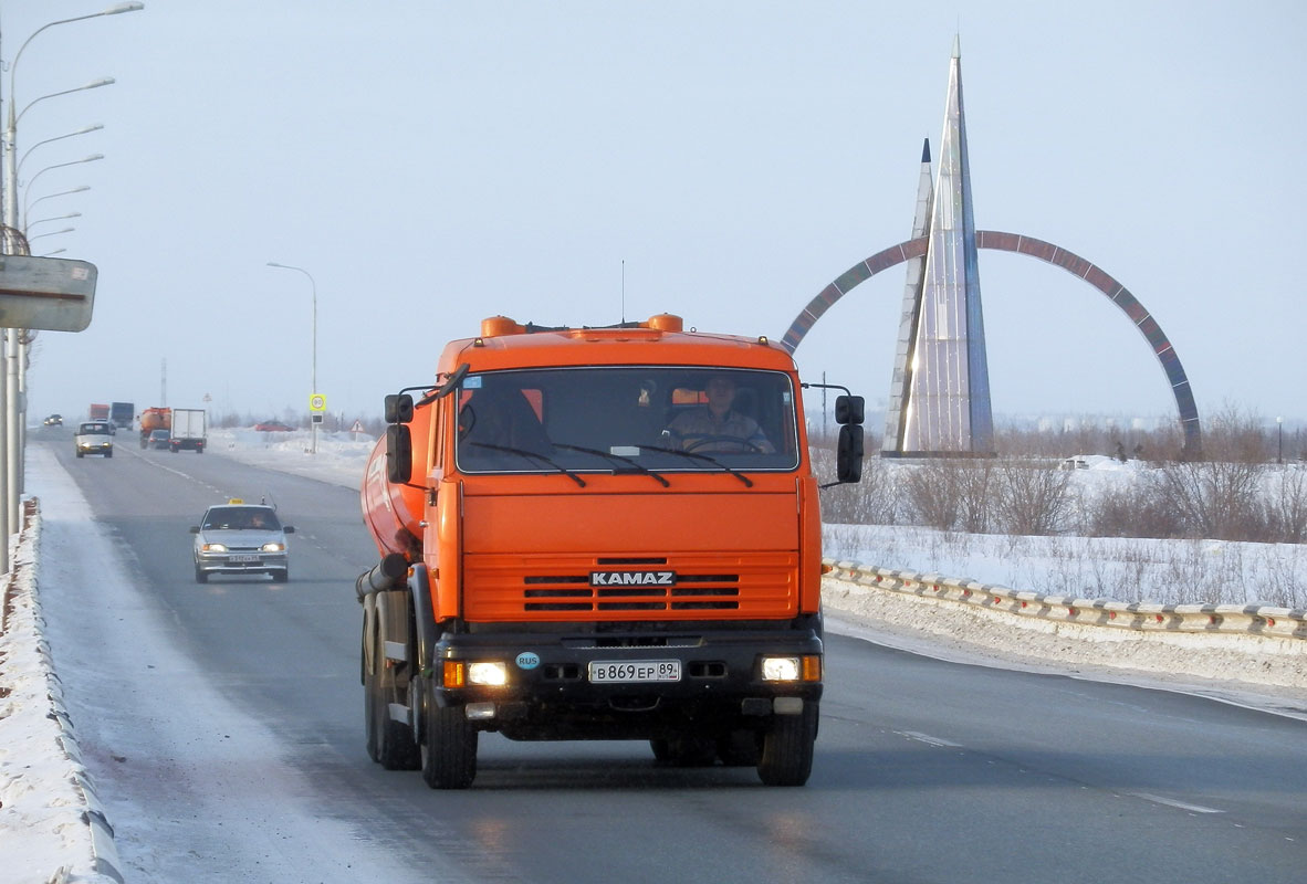 Ямало-Ненецкий автоном.округ, № В 869 ЕР 89 — КамАЗ-65115 (общая модель)