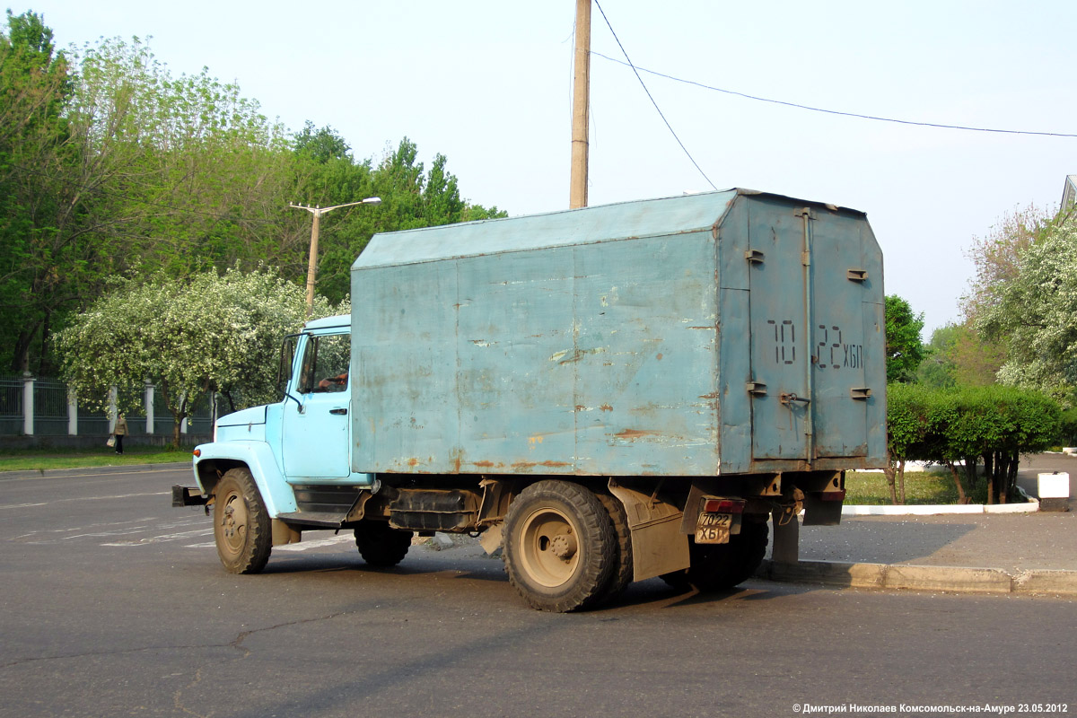 Хабаровский край, № 7022 ХБП — ГАЗ-3307