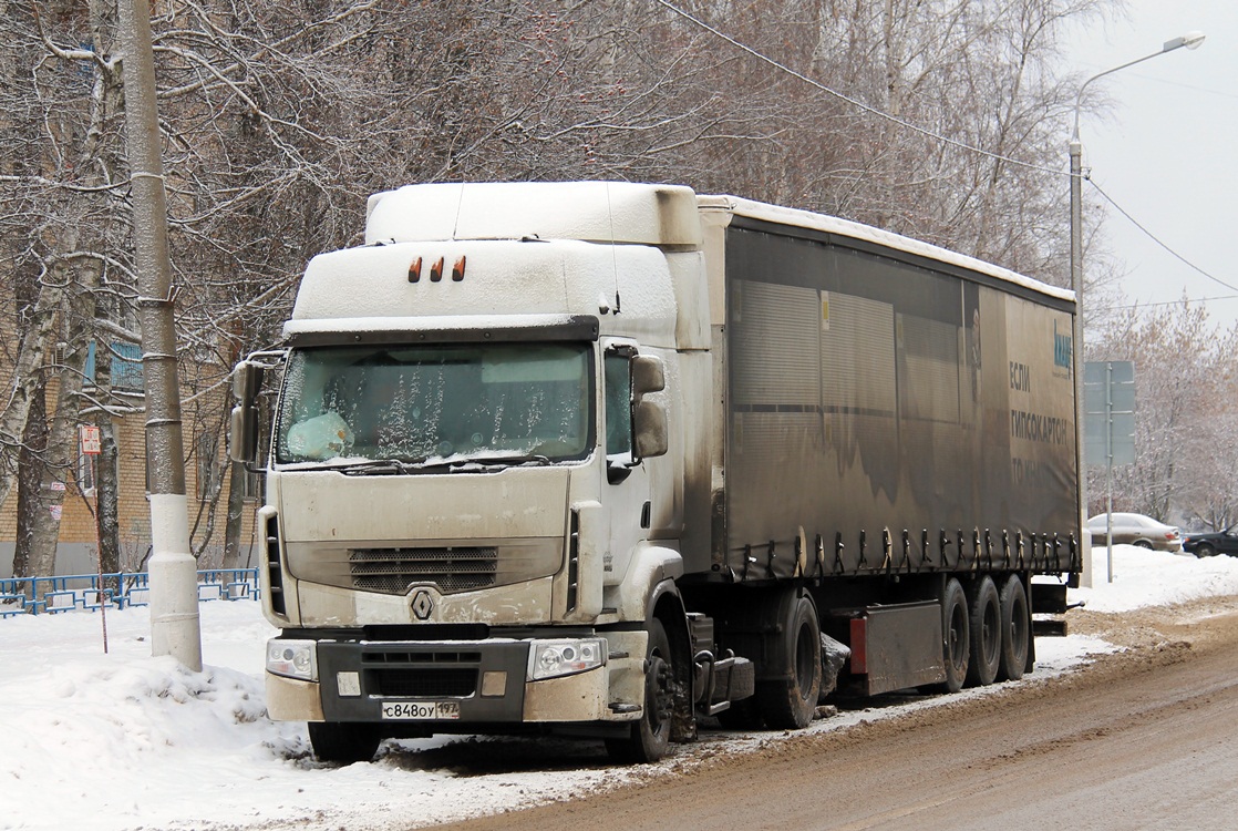 Москва, № С 848 ОУ 197 — Renault Premium ('2006)