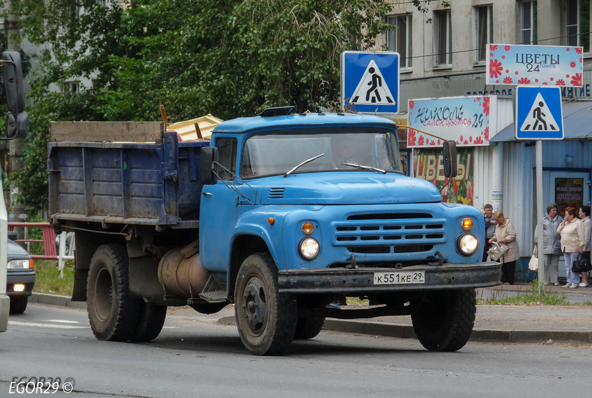 Архангельская область, № К 551 КЕ 29 — ЗИЛ-495710