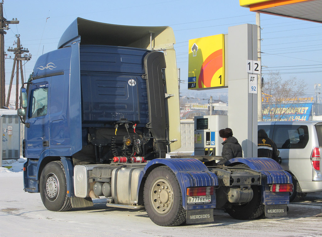 Бурятия, № У 777 ЕХ 03 — Mercedes-Benz Actros ('2003) 1841