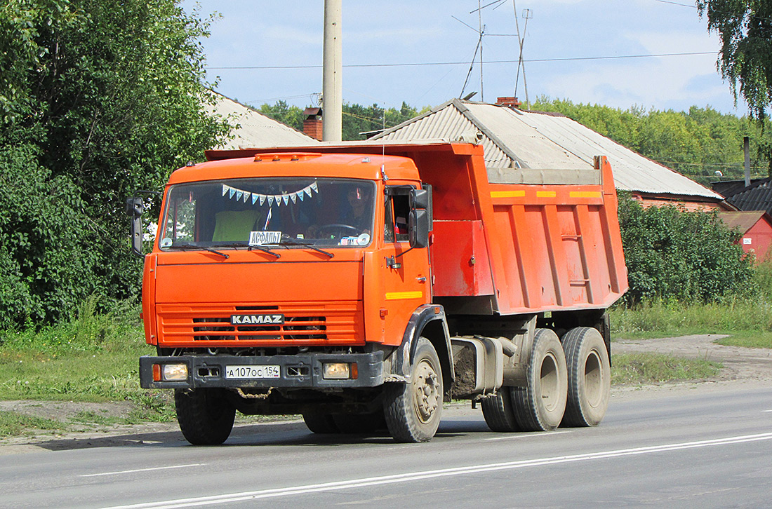 Новосибирская область, № А 107 ОС 154 — КамАЗ-53215-13 [53215N]