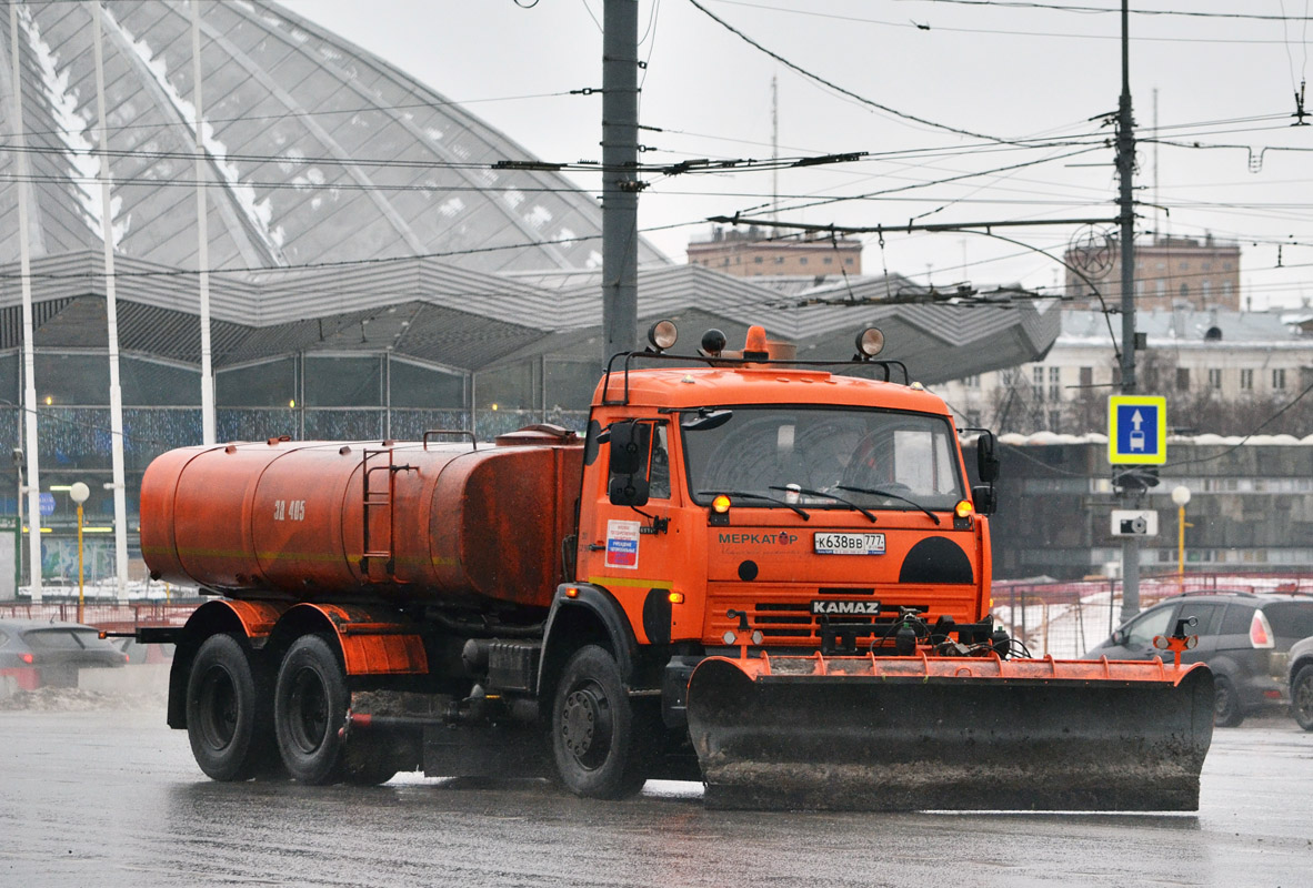 Москва, № К 638 ВВ 777 — КамАЗ-65115 (общая модель)