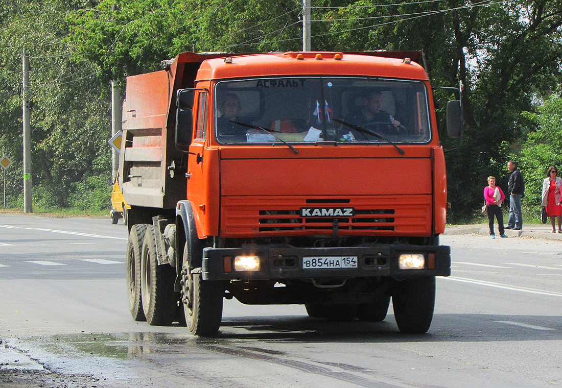 Новосибирская область, № В 854 НА 154 — КамАЗ-55111-02 [55111C]