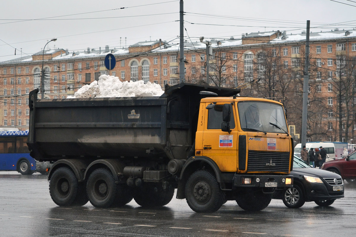 Москва, № Х 340 СТ 197 — МАЗ-5516A5