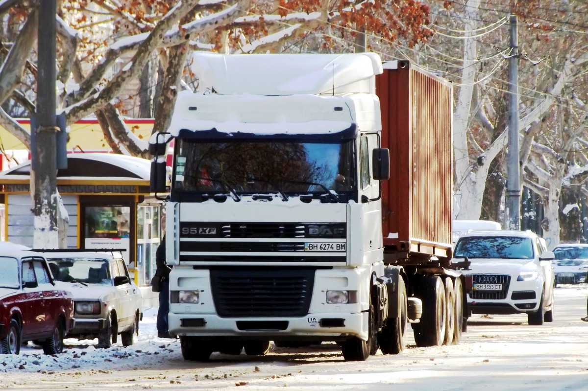 Одесская область, № ВН 6274 ВМ — DAF 95XF FT