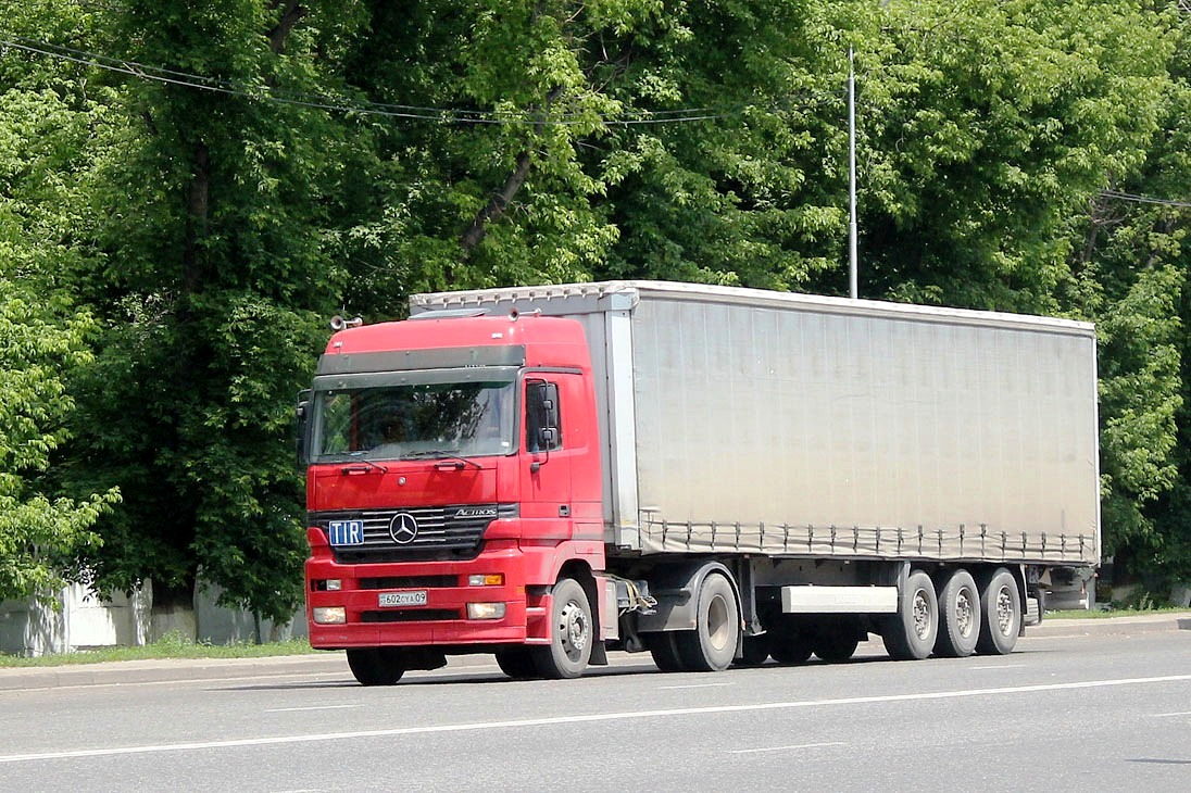 Карагандинская область, № 602 CYA 09 — Mercedes-Benz Actros ('1997) 1843