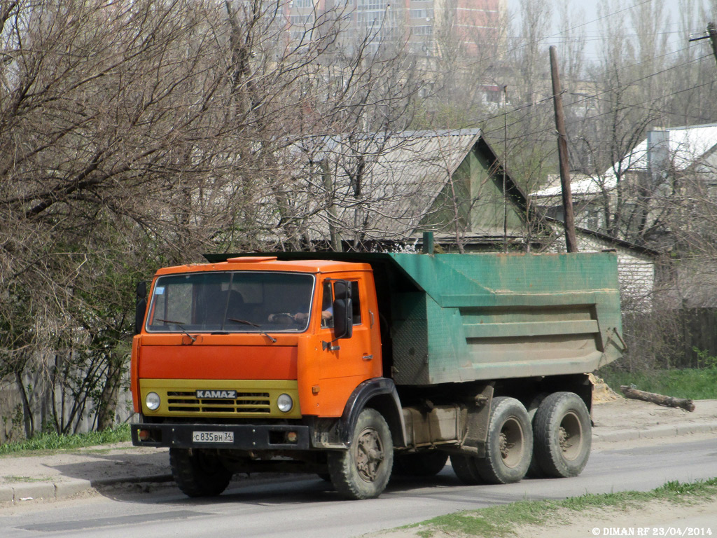 Волгоградская область, № С 835 ВН 34 — КамАЗ-5511