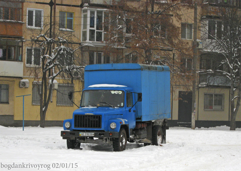 Днепропетровская область, № АЕ 3102 ВН — ГАЗ-3307