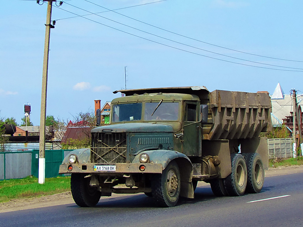 Харьковская область, № АХ 3168 ВК — КрАЗ-256Б1